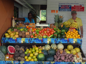 Marktbude Anse Saline